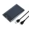 Boîtier de disque dur Transparent Caddy Box boîtier de disque dur 2.5 SSD SATA vers USB 3.0 type-c 3.1 adaptateur boîtier de disque dur externe