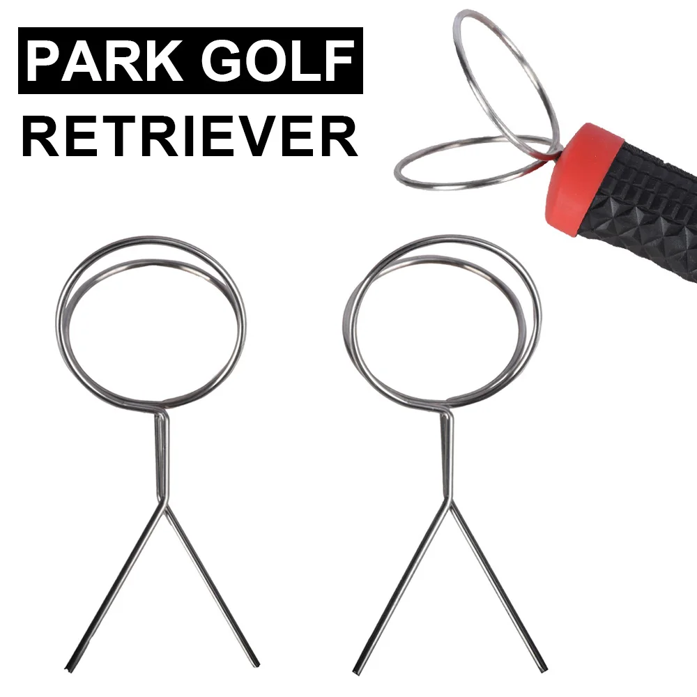 2 stücke Park Golf Ball Retriever 60mm Ball Clip Grabber, Park Ball Pick up Tool Picker Für Golf Praxis Zubehör ﻿ ﻿ Image