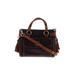 Dooney & Bourke Leather Satchel: Brown Bags