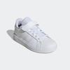 Sneaker ADIDAS SPORTSWEAR "GRAND COURT 2.0 KIDS", Kinder, Gr. 32, weiß (cloud weiß, cloud weiß, grau one), Synthetik, Textil, sportlich, Schuhe, Design auf den Spuren des adidas Superstar