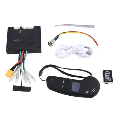 Dual Drive Electric Skateboard Hub Motor Kits ESC And Remote Electric Skateboard Longboard Control Board