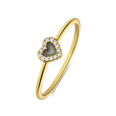 Lucardi Ringe 925 Silber - Edelstein Türkis 50mm Damen Image