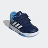 Klettschuh ADIDAS SPORTSWEAR "TENSAUR HOOK AND LOOP", Gr. 21, blau (dunkelblau, cloudweiß, blubrs), Synthetik, Textil, sportlich, Schuhe, für Kinder mit Klettverschluss