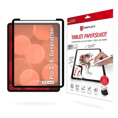 DISPLEX Displayschutzfolie "Tablet PaperSense", transparent, B:26,50cm H:1,20cm T:40,50mm, Displayfolien, Schreiben wie 