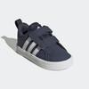 Klettschuh ADIDAS SPORTSWEAR, Gr. 23, blau (shadow navy, cloud weiß, cloud weiß), Synthetik, Textil, sportlich, Schuhe, für Kinder