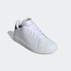 Sneaker ADIDAS SPORTSWEAR "ADVANTAGE BASE 2.0 KIDS", Gr. 39, schwarz-weiß (cloud weiß, cloud weiß, core schwarz), Synthetik, Textil, sportlich, Schuhe, Design auf den Spuren des adidas Stan Smith