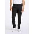Stoffhose LINDBERGH "Lindbergh Stoffhose", Herren, Gr. XXL, schwarz, Oberstoff: 75% Polyester, 22% Viskose, 3% Elasthan, slim fit, Hosen