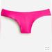 J. Crew Swim | Jcrew Curved-Waist Cheeky Bikini Bottom Fuscia Nwt Medium | Color: Pink | Size: M