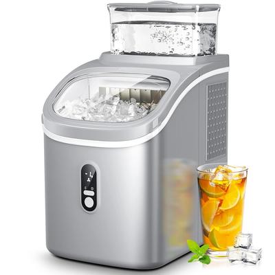 Countertop Ice Maker,Makes 9 Pieces of Ice in 6-13 Minutes, with Timer Function - 16.26*11.81*8.66in