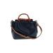 Dooney & Bourke Leather Satchel: Blue Bags