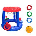 Ensemble de jeux de jouets flotteurs de piscine, cerceaux de basket-ball de piscine flottants, jeux d'eau d'été amusants, jouets de piscine pour enfants de 8 à 12 ans, adolescents, adultes et famille