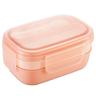 Lunch Box 1900 ml, Bento Box Back To School Lunch Box with 5 Compartments, Leak-Proof Lunch Box Sustainable with Spoon, Lunch Box Children, Lunch Box for School, Work, Picnic, Reien