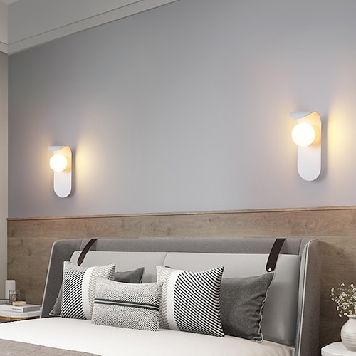 Wandleuchte für den Innenbereich, warmweiß, 10 cm, 1-flammig, 5 W, G9, moderne Wandlampe aus Metall, dekorative Wandleuchte für Wohnzimmer, Schlafzimmer, Flur, Korridor, Treppe, Diele, 110–240V Image