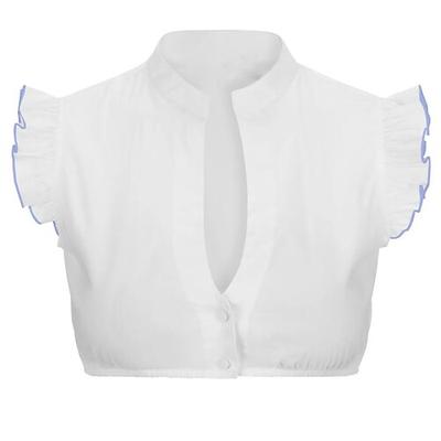 Karneval Oktoberfestbier Kostüm Dirndlbluse Bayerisch Dienstmädchen Deutsch München Wiesn Damen Stoff im traditionellen Stil Image
