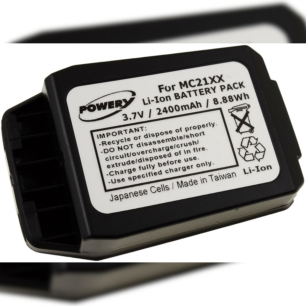 Powery Akku für Barcode-Scanner Zebra MC2180 Image