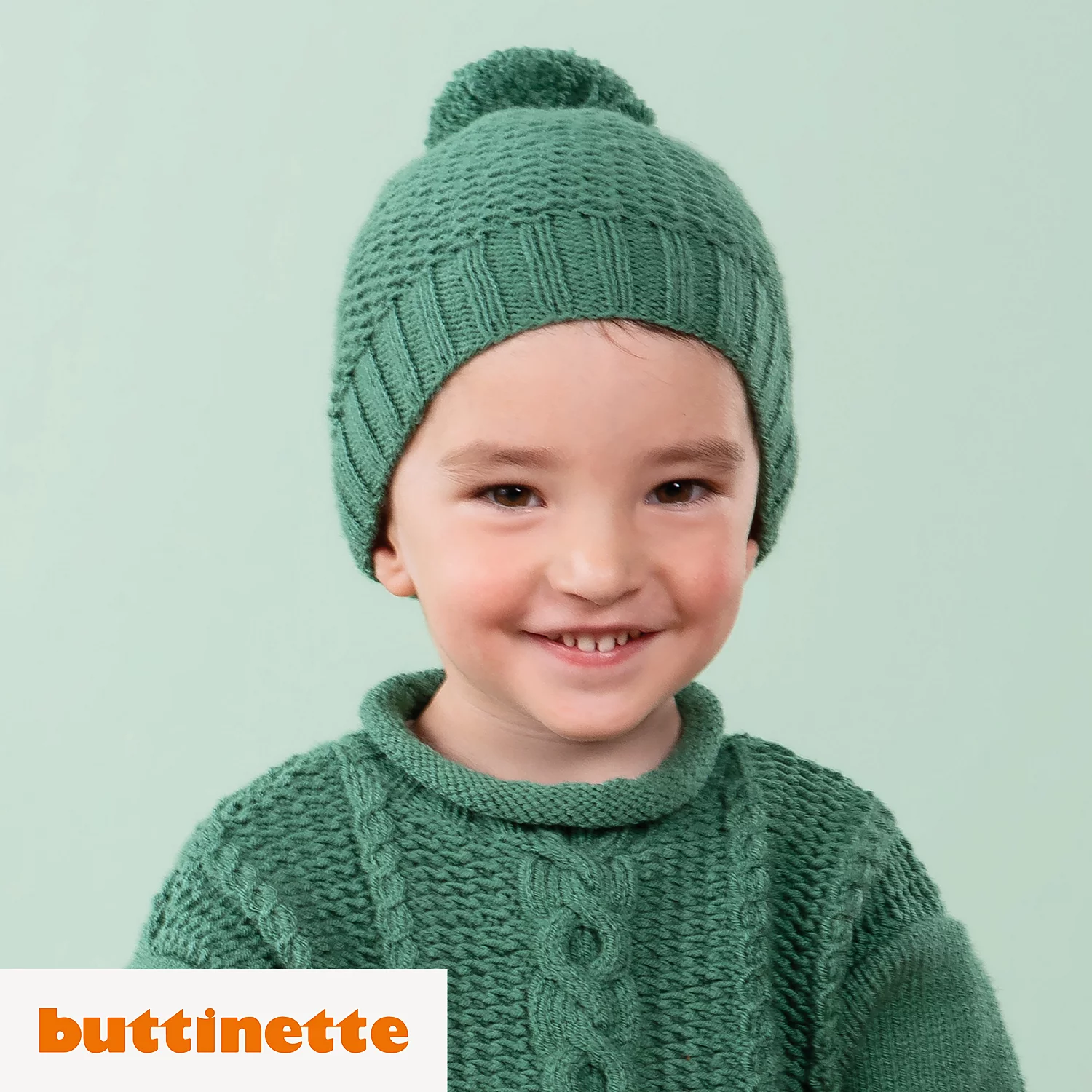 Strickanleitung – Jungenmütze mit Bommel aus Woll Butt Venia Image