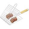 Portable Griller Panier Griller, Pliables Grilles de Poisson Barbecue, Grille de Barbecue Pliable