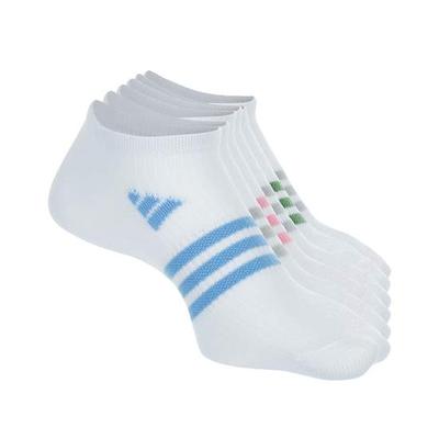 Adidas Womens Superlite No Show Socks 6 Pairs