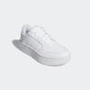 Sneaker ADIDAS SPORTSWEAR "HOOPS 3.0 BOLD KIDS", Kinder, Gr. 40, weiß (cloud weiß, cloud weiß, cloud weiß), Synthetik, Textil, sportlich, Schuhe