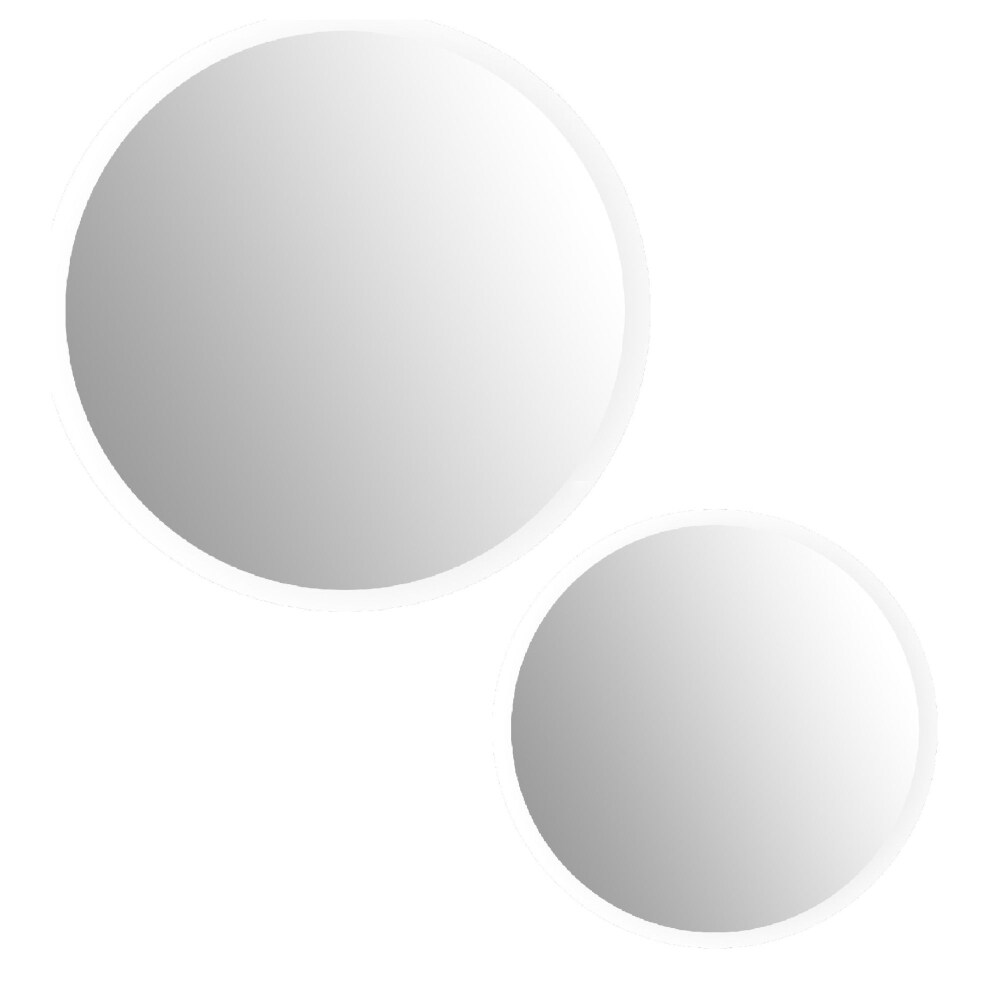 Set aus 2 runden Spiegeln Sophie - Weiß Rund Amadeus 60x1 cm Image