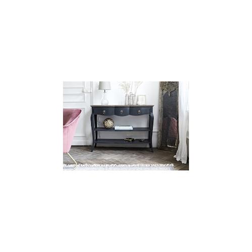 Konsole groß grau Maddy - Holz Amadeus 110x35 cm