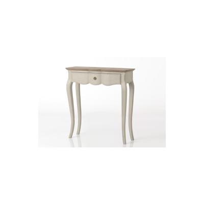 Kleine beige Konsole Maddy 80x25 von Mindi - Rechteck Holz Amadeus 80x25 cm Image