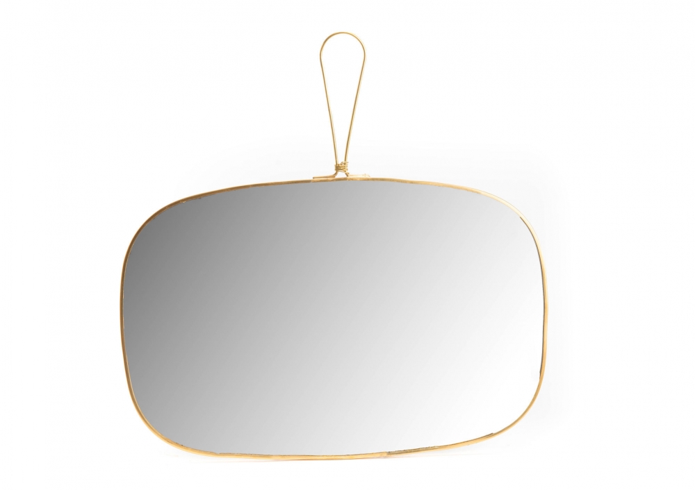 Spiegel James 30 cm - Gold Amadeus Glas 30x0.4 cm Image