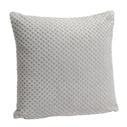 Kissen Damier grau - Quadrat Polyester Amadeus 40x8 cm Image