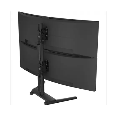 Atdec Freestanding Heavy Duty Dual Vertical Monitor Mount