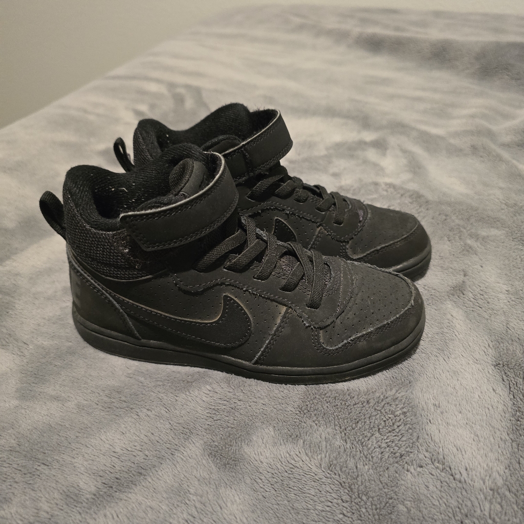 Nike Shoes | Boys 13c Used Nike Shoes In Black | Color: Black | Size: 13b