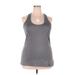 C9 By Champion Active Tank Top: Gray Activewear - Women's Size 2X-Large