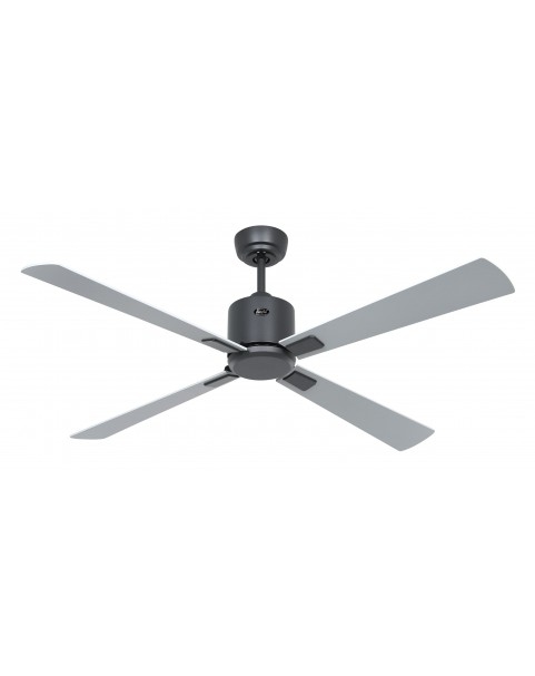 CasaFan ECO NEO III 132 cm Deckenventilator mit WLAN, 952232 W, basaltgrauer Motor/weiße und hellgraue Wendeflügel Image