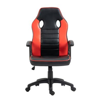 Gaming Stuhl Ergonomischer PC-Stuhl Höhenverstellbar Kinder, rot