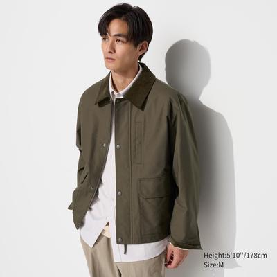 Uniqlo - Cotton Utility Short Blouson - Green - XXL