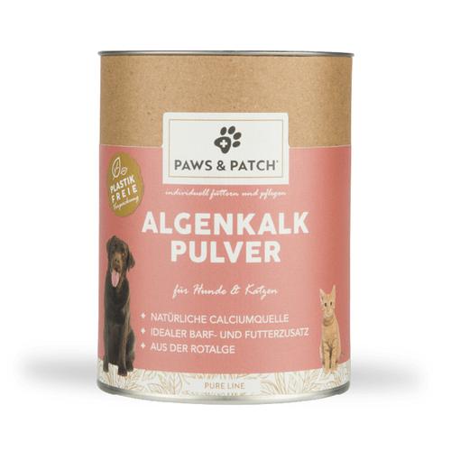 Sparpaket: 2x 250g PAWS & PATCH Algenpulver Ergänzungsfuttermittel für Hunde und Katzen