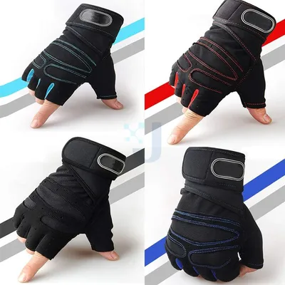 Gym Gloves for Men Women Fitness Weight Lifting Wristband Gloves Body Building Training Sports