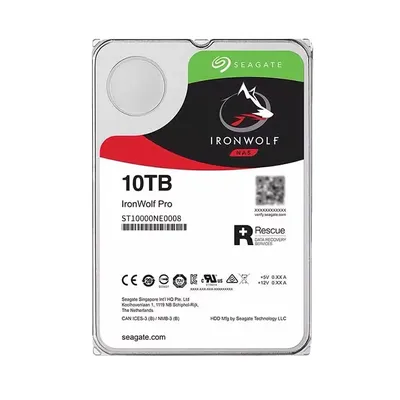 ST10000NE0008 10TB 7200 RPM 256MB Cache SATA 6.0Gb/s 3.5" NEW FOR Seagate IronWolf Pro