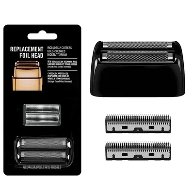 Shaver Replacement Foil and Cutters compatible with BaBylissPRO Barberology Double FXFS1,FXFS2