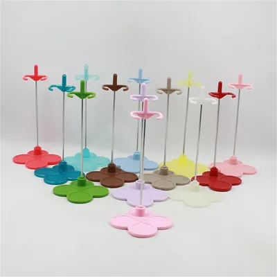 (packing sale) 10 piece blyth doll stand mix color suitable for icy norma joint body colorful