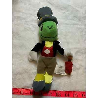 Disney Bird | Disney Store Plush Bean Bag Pinocchio Jiminy Cricket Crickey Green Conscience 9" | Color: Green | Size: Os
