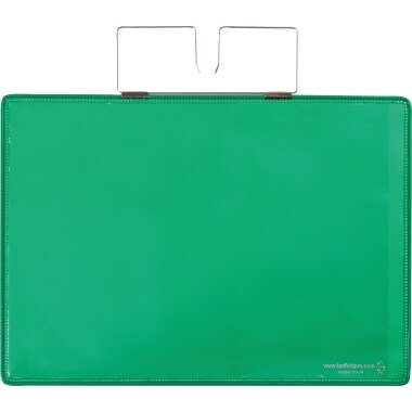 Tarifold Kennzeichnungshülle 165045 A4 quer PVC gn 10 St./Pack. Image
