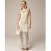 Collection Sheer Slip Dress With Pearls
