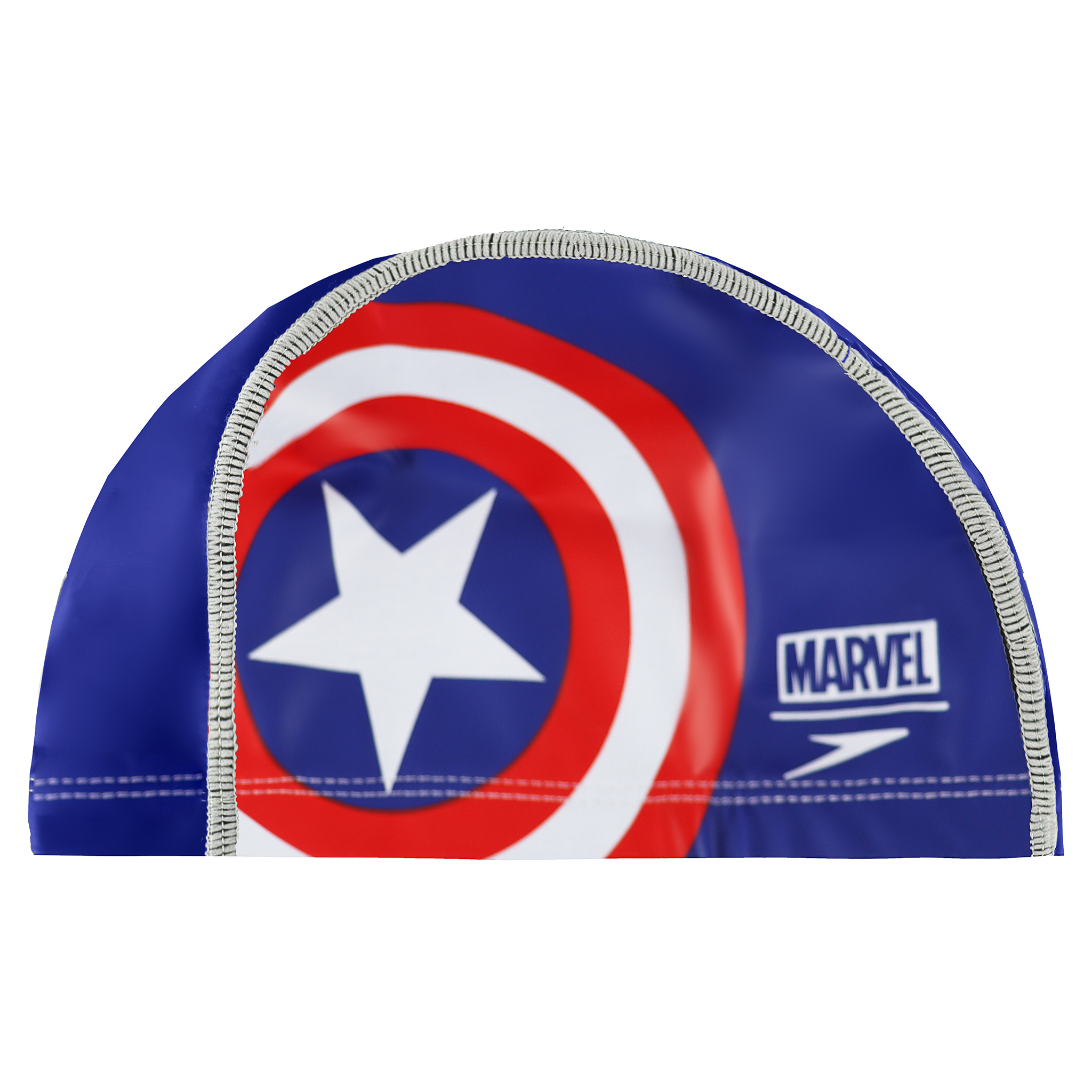 Speedo Marvel Blue Junior Printed Slogan Tempo Cap 8 11307C842 Image