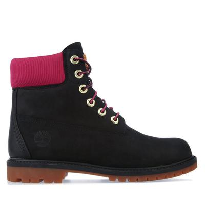 Boots 15cm Heritage Cupsole Timberland Pour Femme en Noir