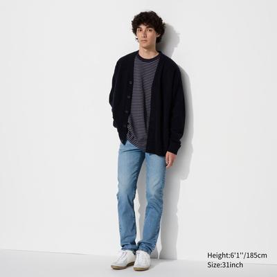 Uniqlo - Cotton Slim Fit Jeans - Blue - 30inch