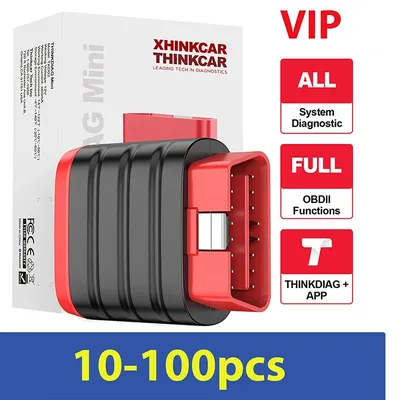 10Pcs-100pcs THINKDIAG Mini OBD2 Scanner All Cars Full System Diagnosis Lifetime Free, obd 2