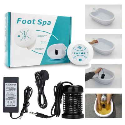 Detox Ionic Foot Spa Bath Machine Massage Foot Ionic Detoxification Relieves Fatigue Promote Good