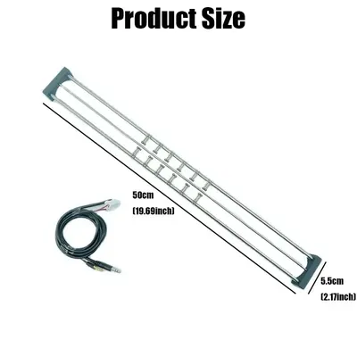 1/160 N Scale Train 50cm Track Model Accessories Train Treadmill Track Bearing Test Stand With 6
