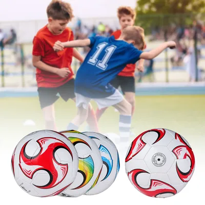 Soccer Ball Size 3 4 Machine-Stitched Football for Outdoor Sports Practice Supplies Match Training