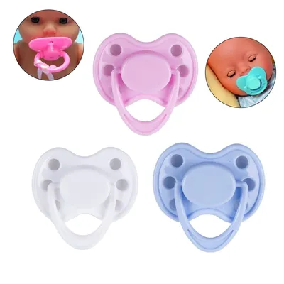 Magnetic Pacifiers for Baby Dolls Handmade DIY Nipples Dolls Accessories Gift